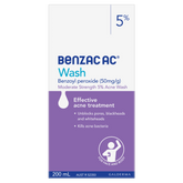 Benzac AC Wash 5% 200mL